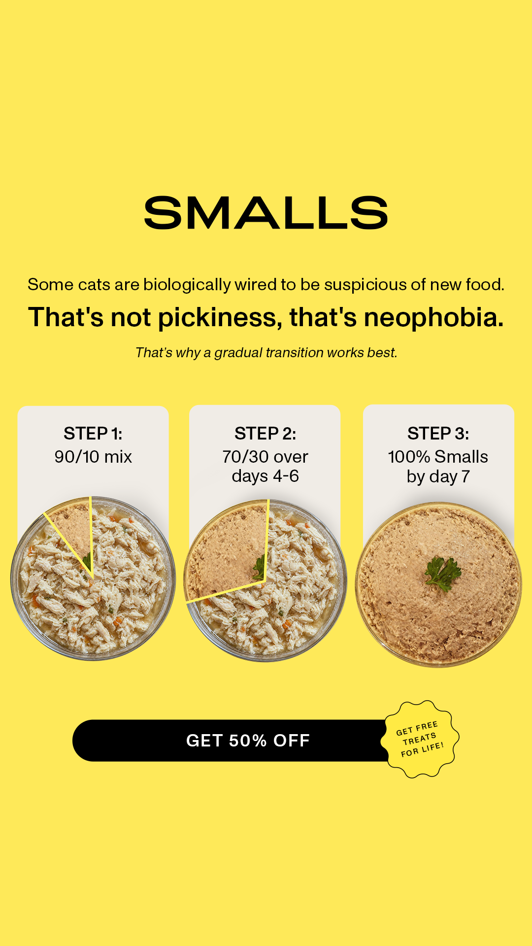 Smalls Facebook ad