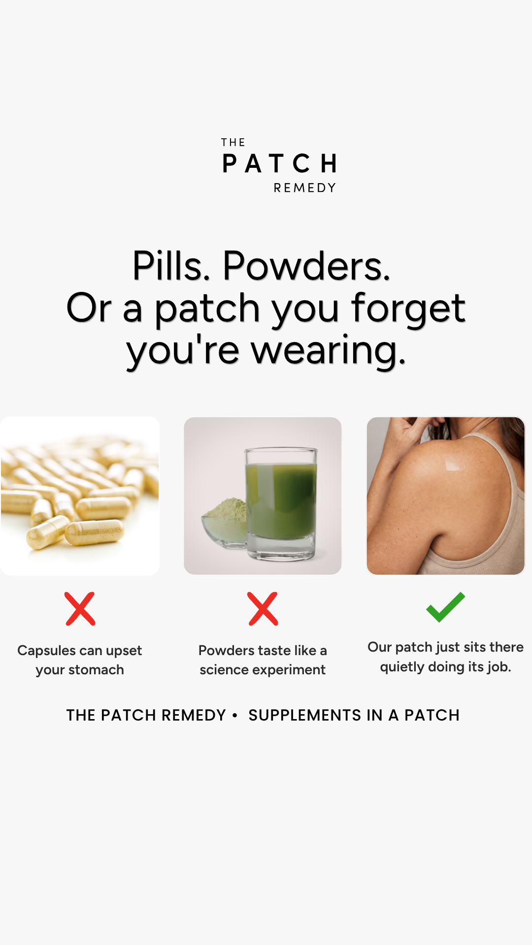 The Patch Remedy Facebook ad