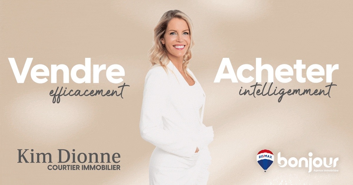Kim Dionne Courtier Immobilier RE/MAX Facebook ad from Apr 1, 2025