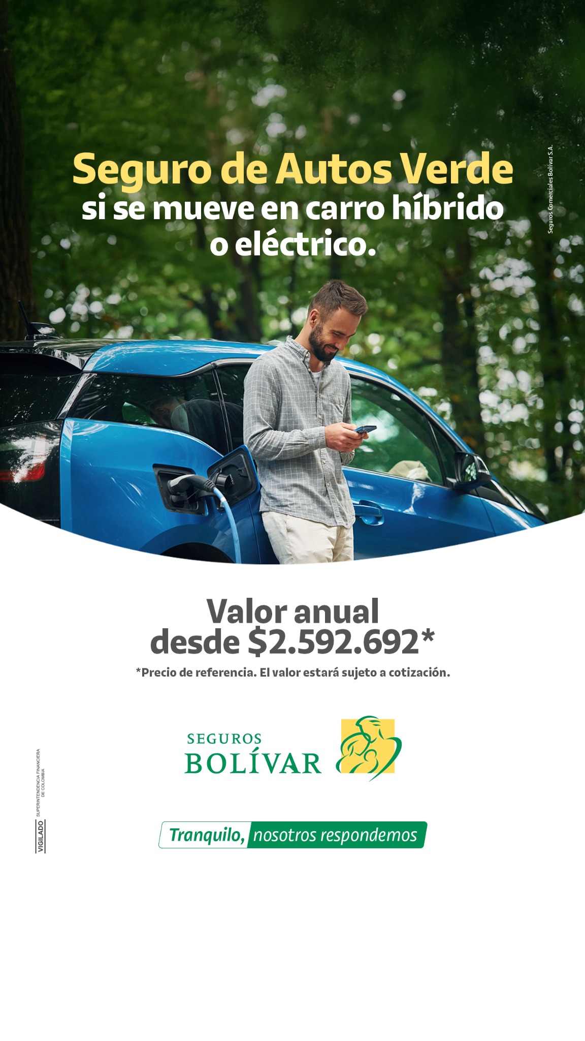 Seguros Bolívar Facebook ad