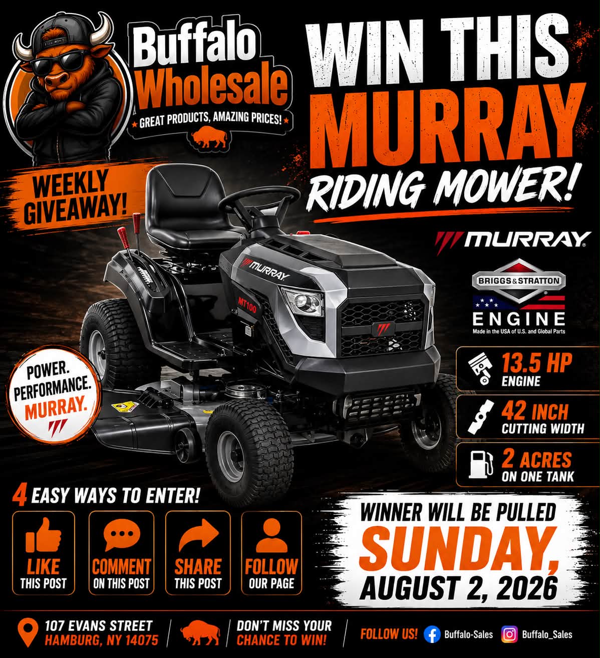 Buffalo - SALES Facebook ad: THE BIGGEST SAVINGS OF THE SUMMER ARE HERE!