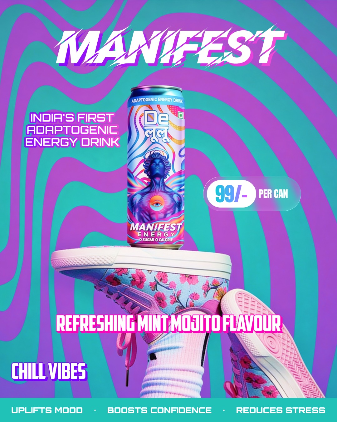 delululand.official Facebook ad: Refreshing Minty Drop