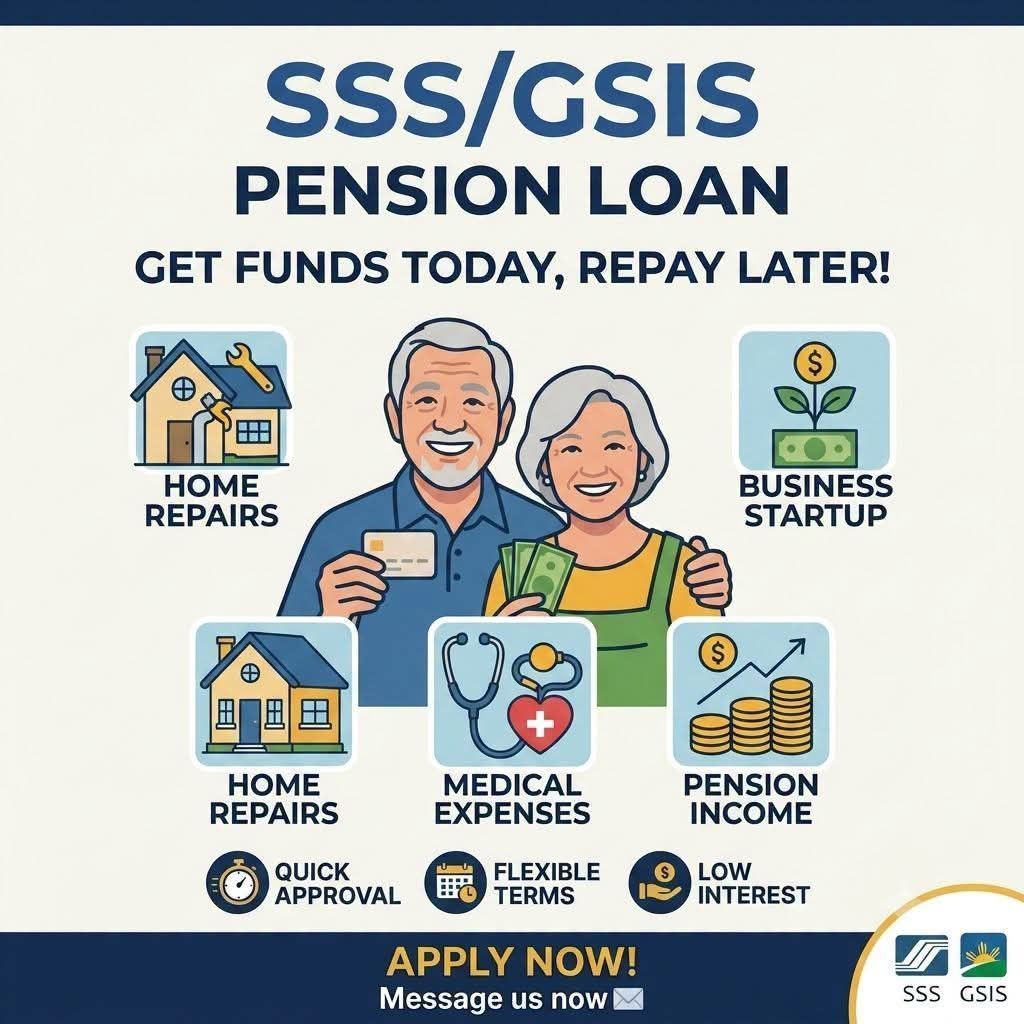 Pension Loan para sa Sss/Gsis Pensioners Facebook ad