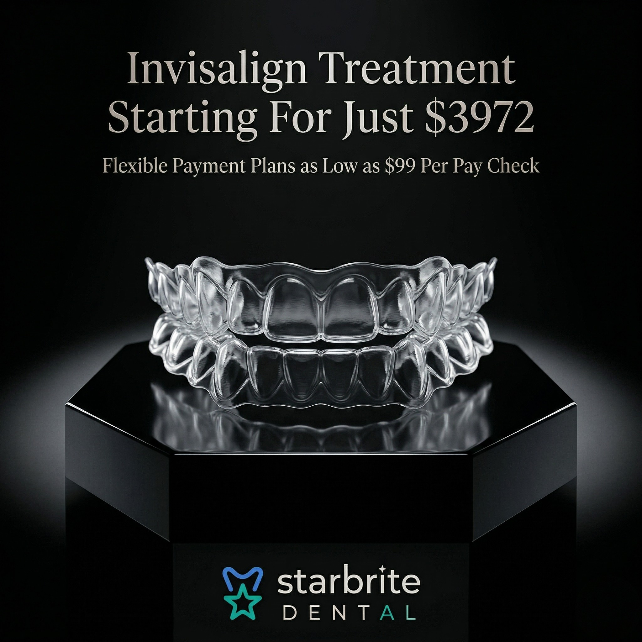 StarBrite Dental - Dublin Facebook ad: Hey Fremont, Invisalign Treatment Starting at Just $3972