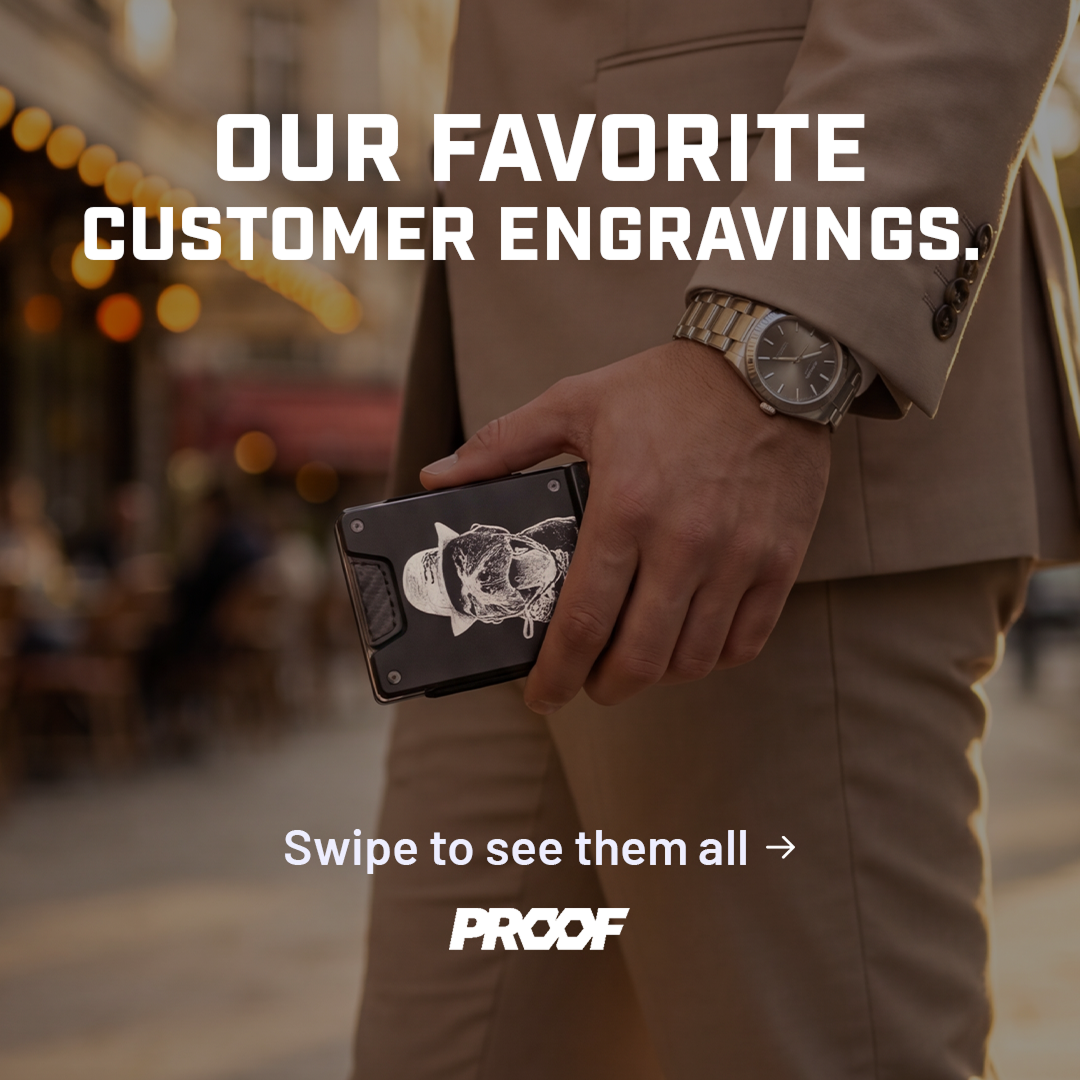 Proof Wallets Facebook ad
