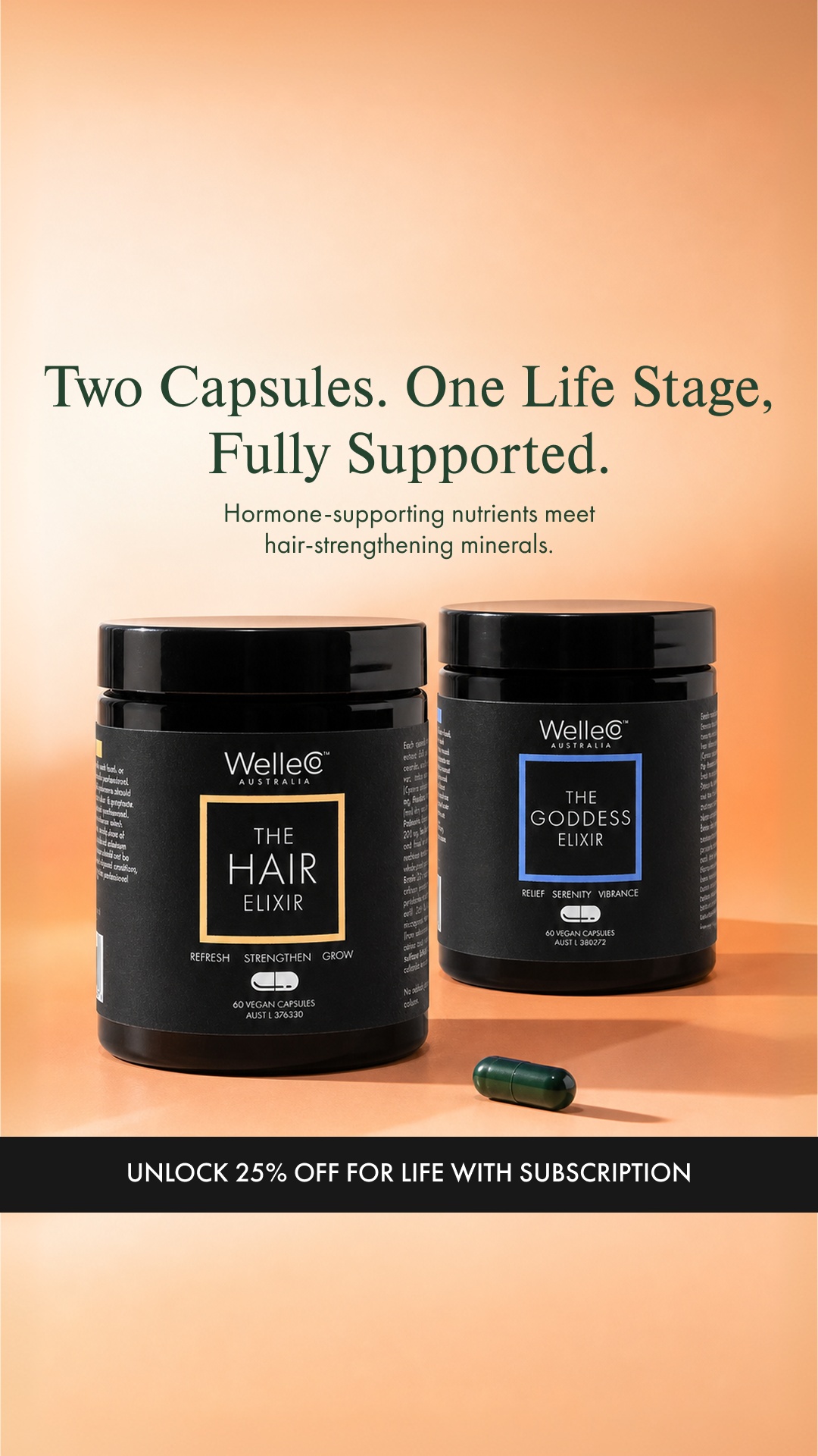 WelleCo Facebook ad