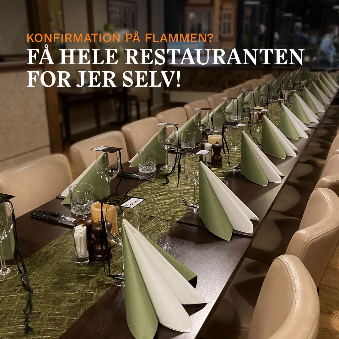 Restaurant Flammen Facebook ad: Læs mere lige her