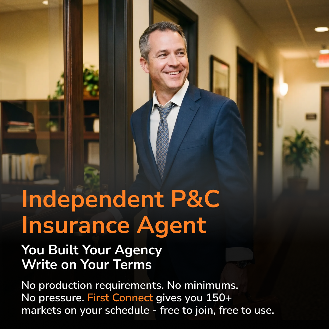 First Connect Facebook ad