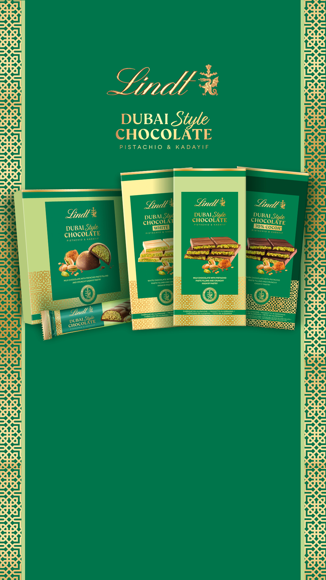 Lindt Facebook ad