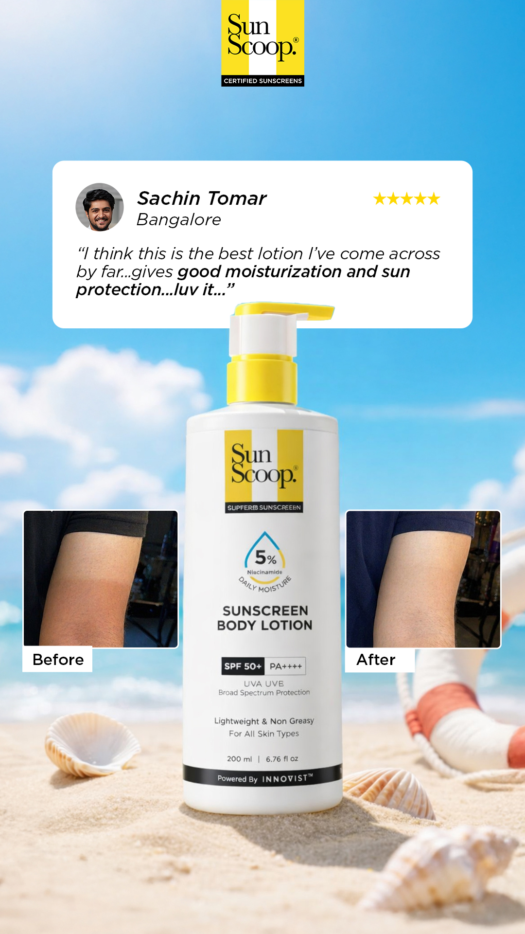 Sunscoop Facebook ad