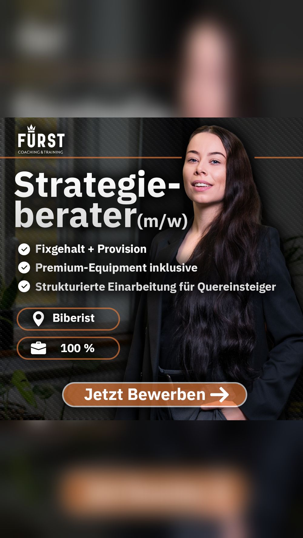 Fürst Coaching Facebook ad
