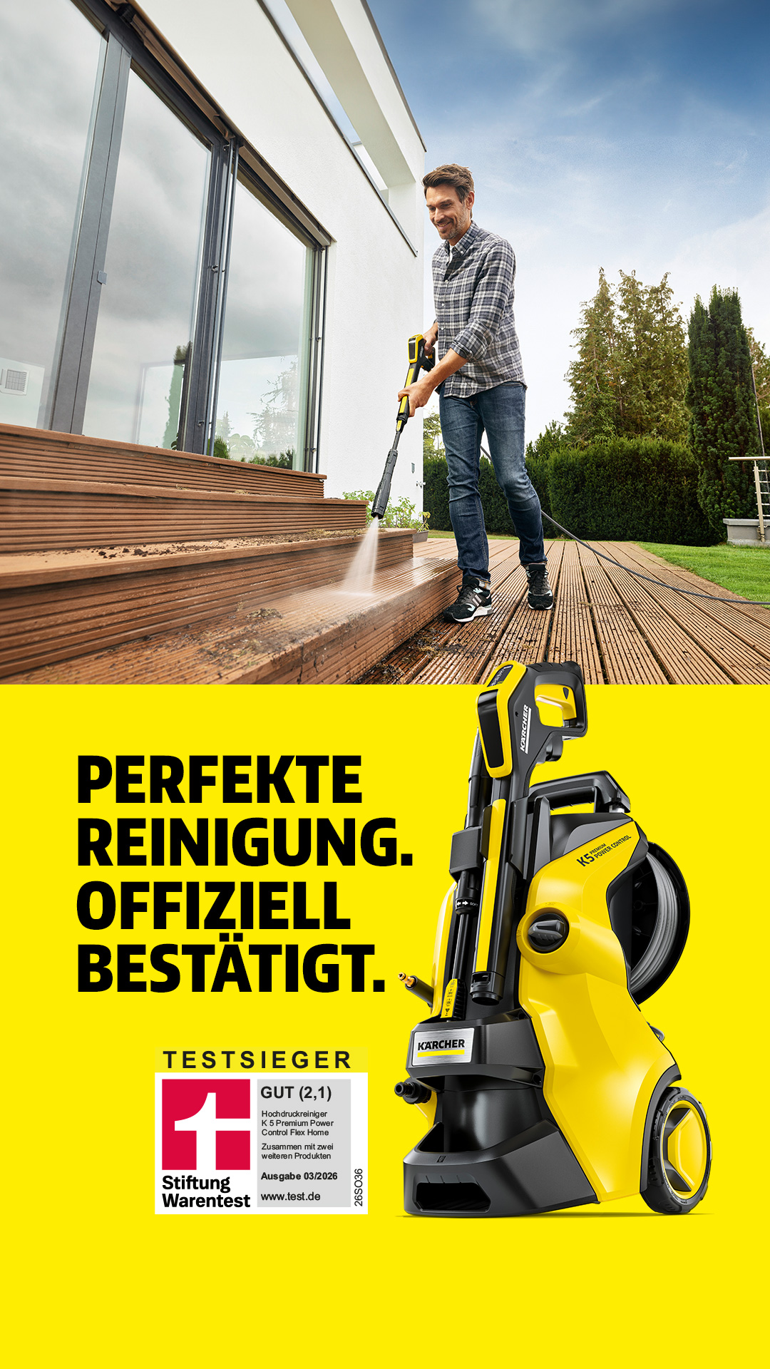 Kärcher Facebook ad from Mar 13, 2026