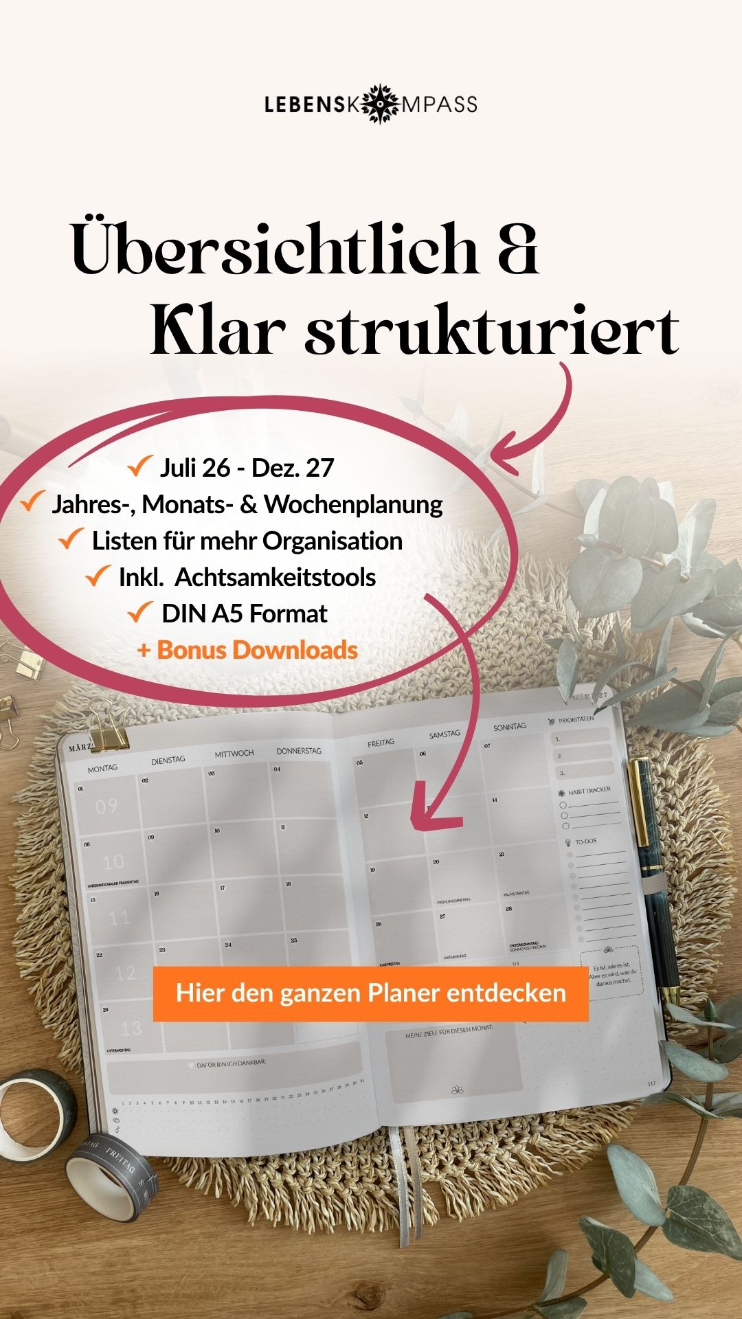 Lebenskompass Facebook ad