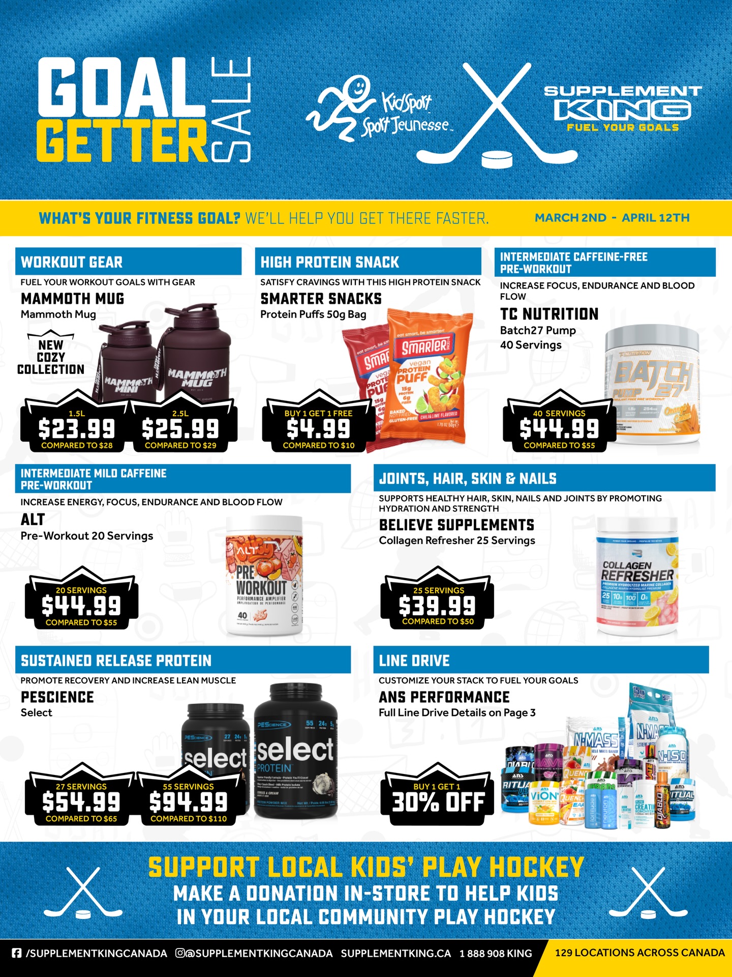 Supplement King Canada Facebook ad