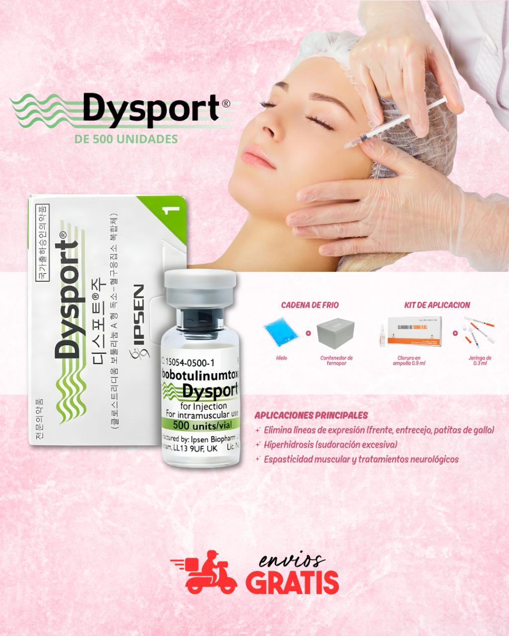 RJ Medical Beauty Facebook ad: Botox dysport de 500 units, x mayor y…
