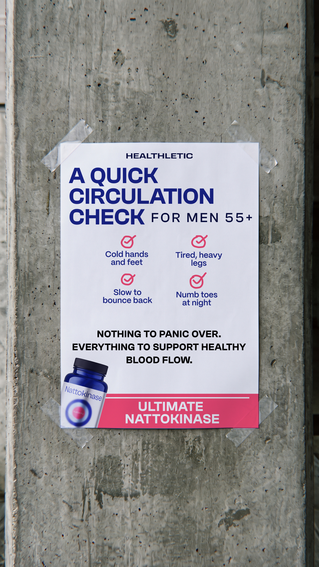 Healthletic Facebook ad