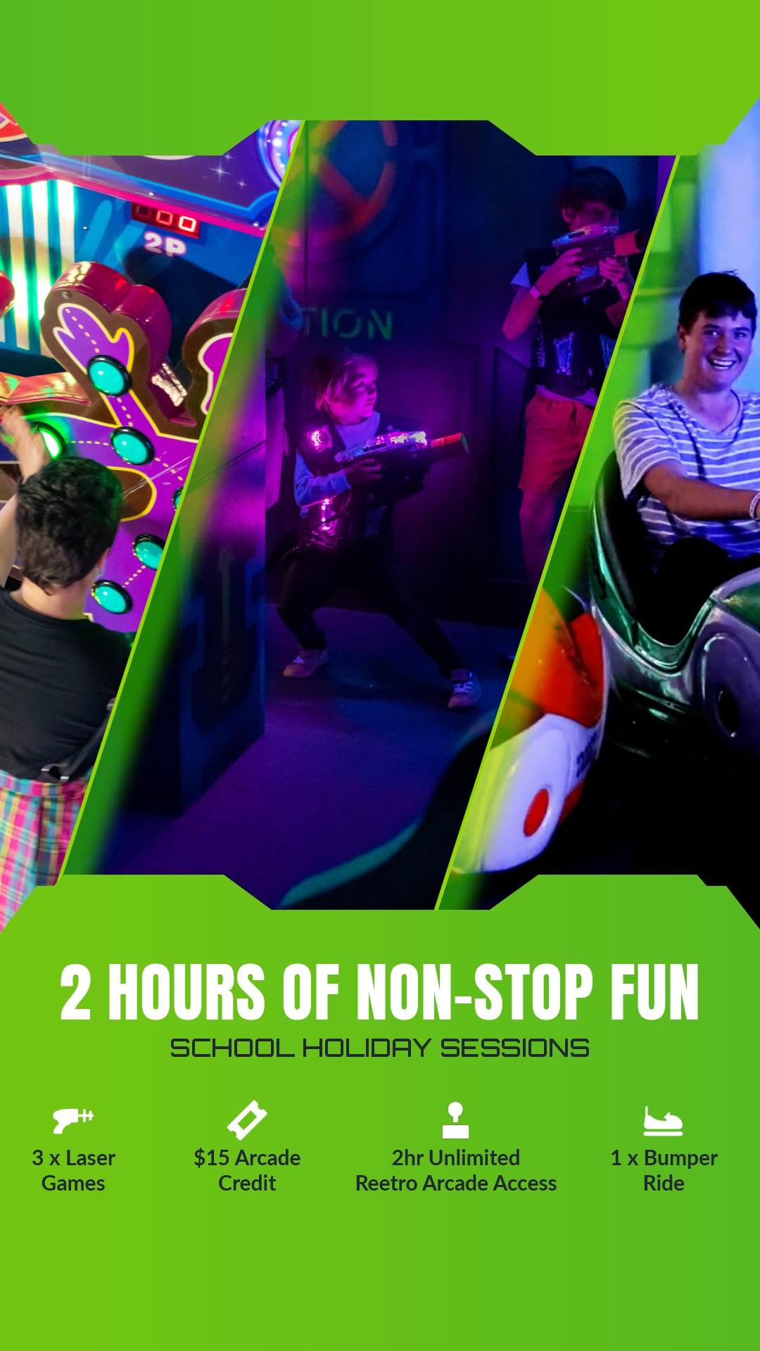 Laserzone Lawnton Facebook ad from Mar 26, 2026