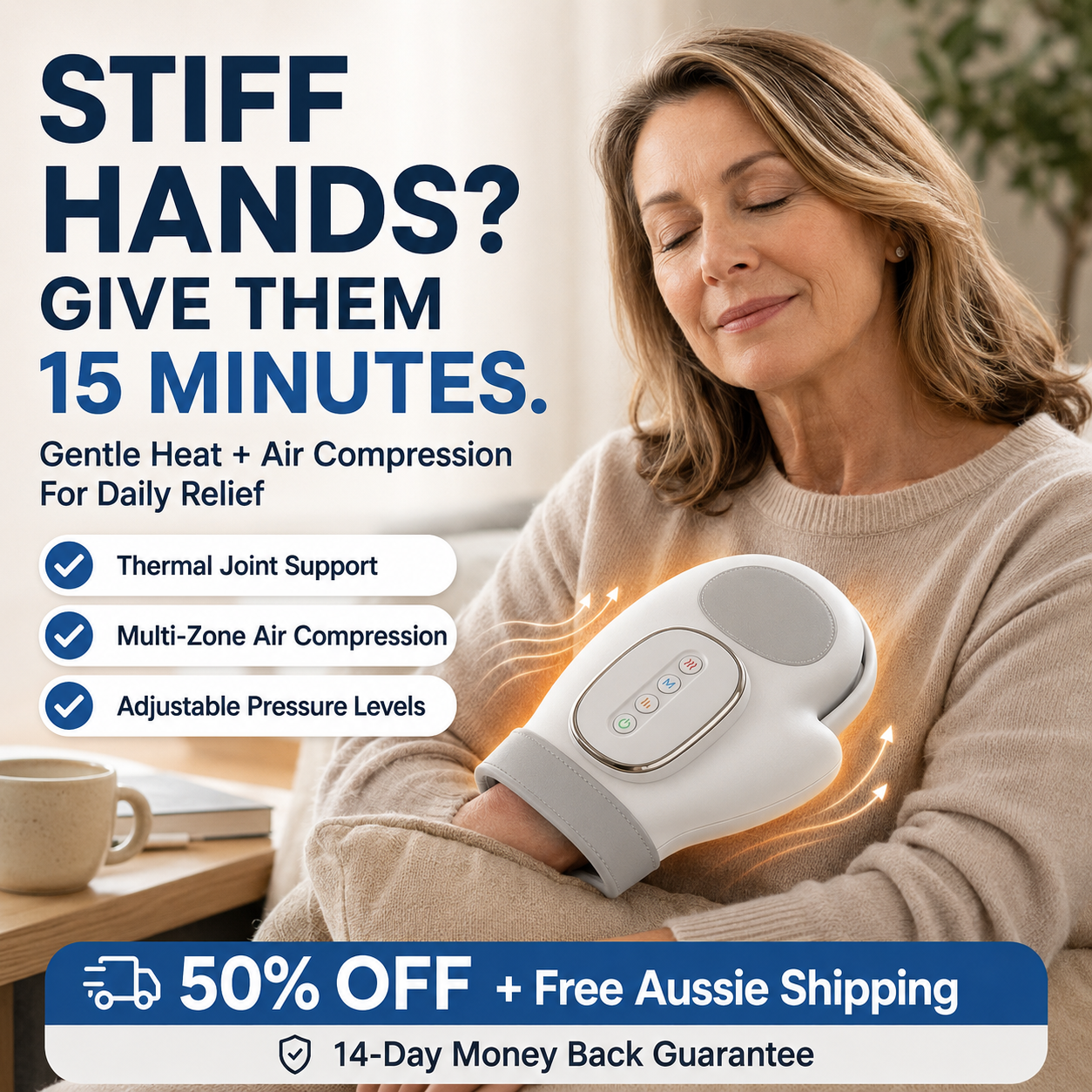 Brilliant Aussies Facebook ad: Soothe Ache Without Painkillers