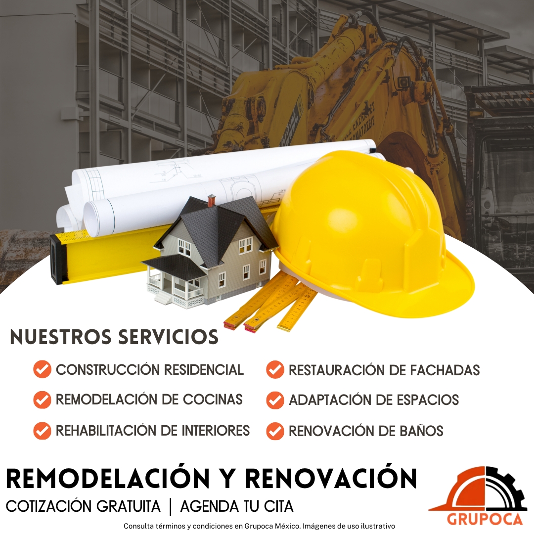 Grupoca México Facebook ad: Tu hogar o negocio merece verse como siempre…