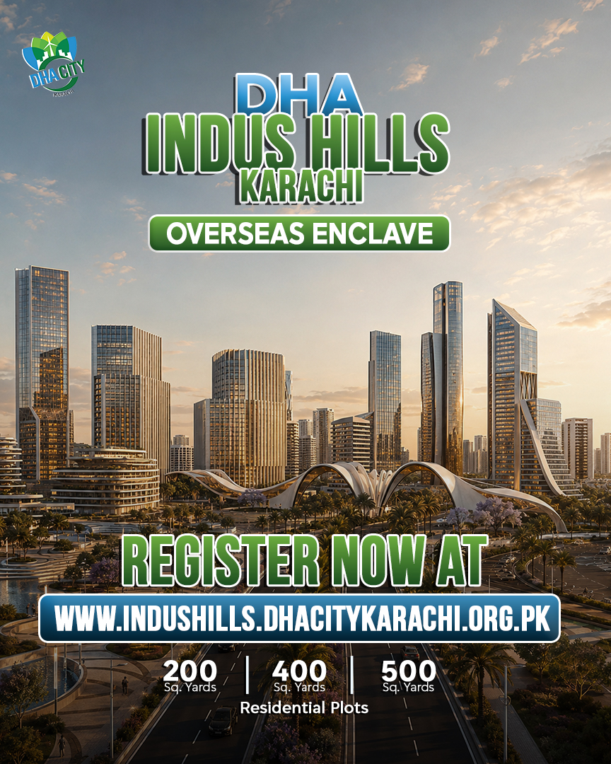 DHA City Karachi DCK Facebook ad