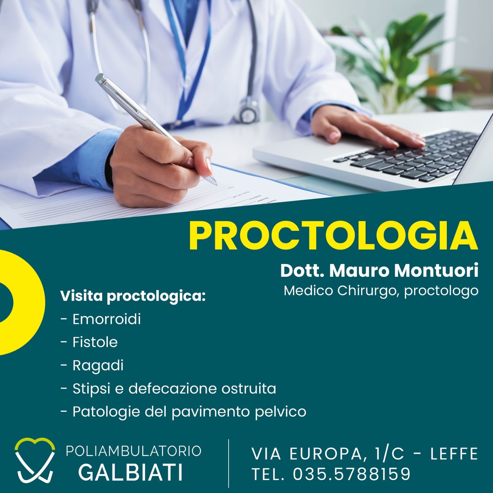 Poliambulatorio Galbiati Facebook ad