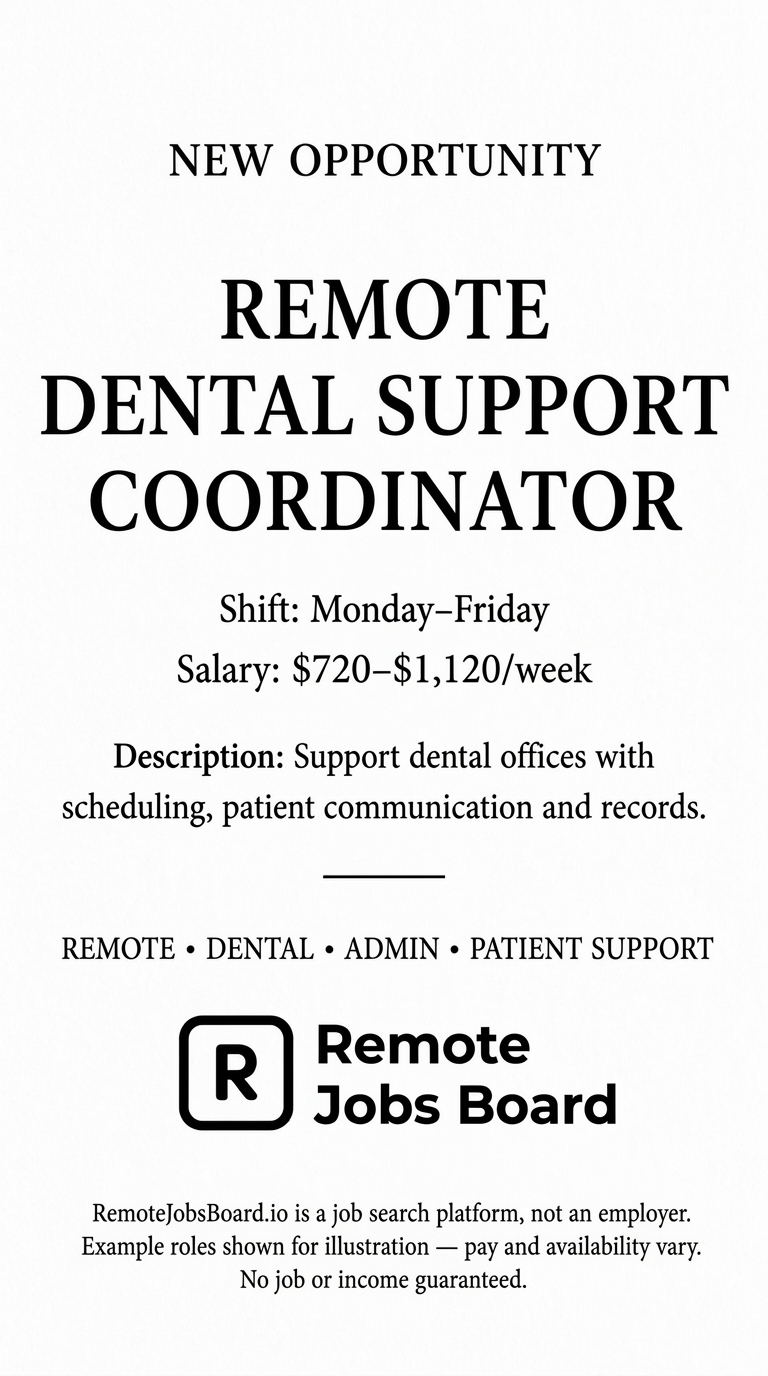Remote Jobs Board - Work From Anywhere Facebook ad