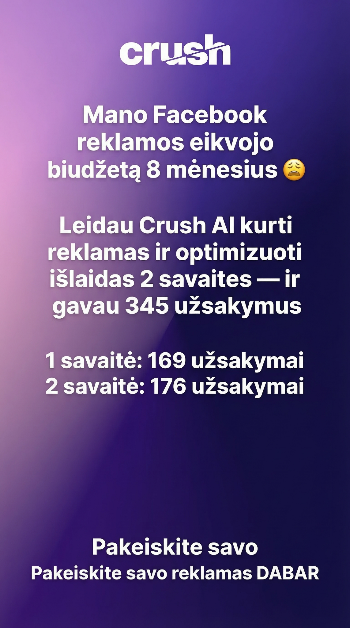 trycrush.ai Facebook ad