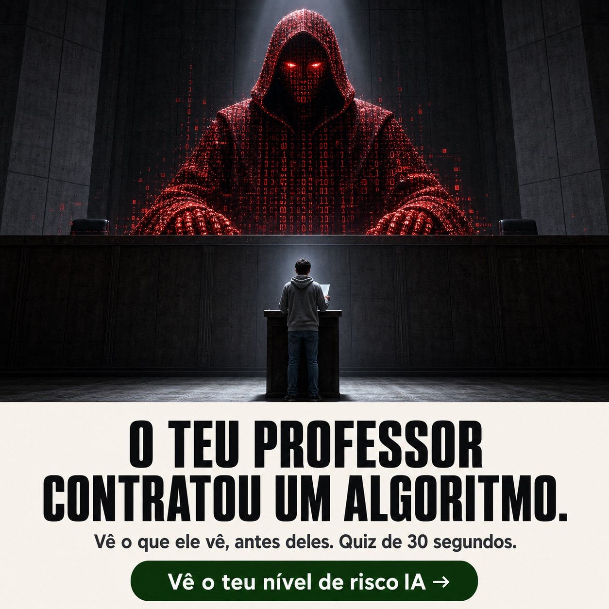 ClearSai Facebook ad: Verifica o teu ensaio antes do teu professor