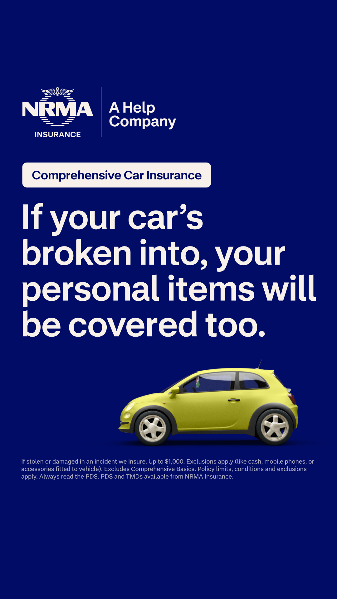 NRMA Insurance Facebook ad