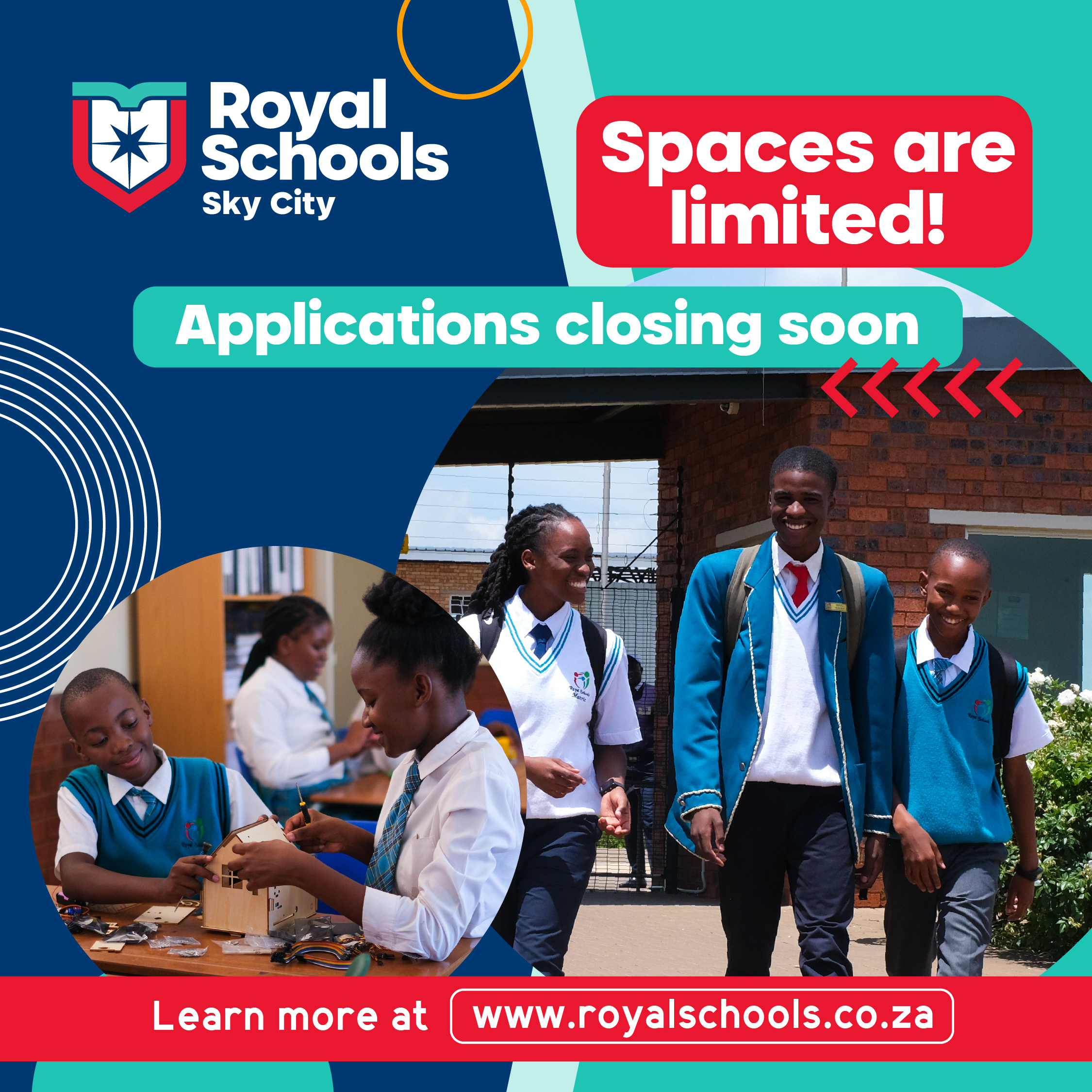 Royal Schools Sky City Facebook ad: !DON'T MISS OUT!