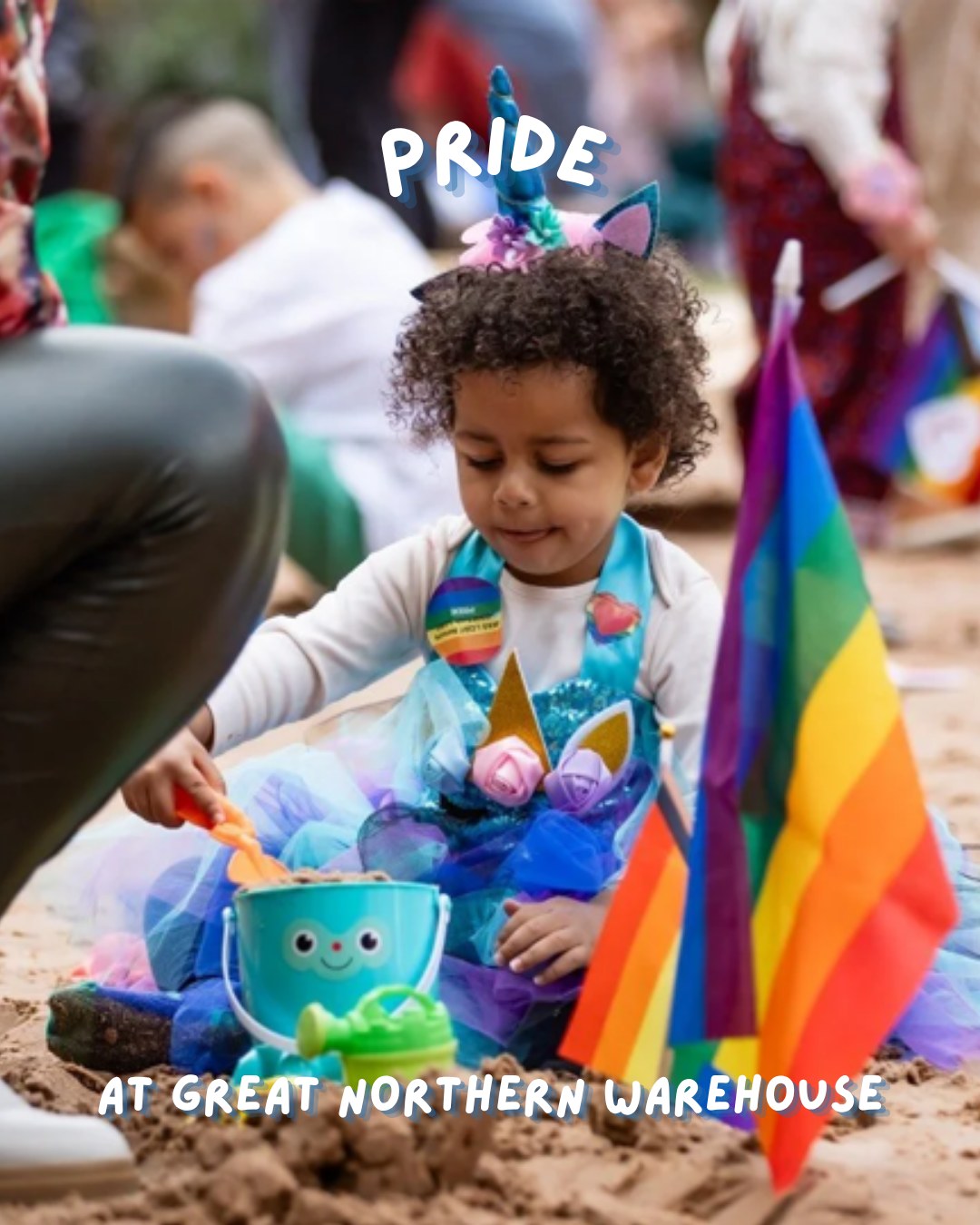 Great Northern Warehouse Facebook ad: For us, Pride is more than a month