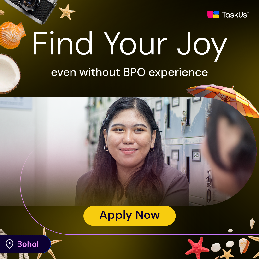 TaskUs Facebook ad