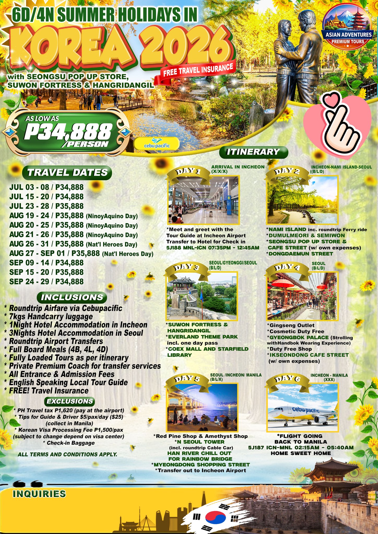 Funtreats Travel and Tours Facebook ad