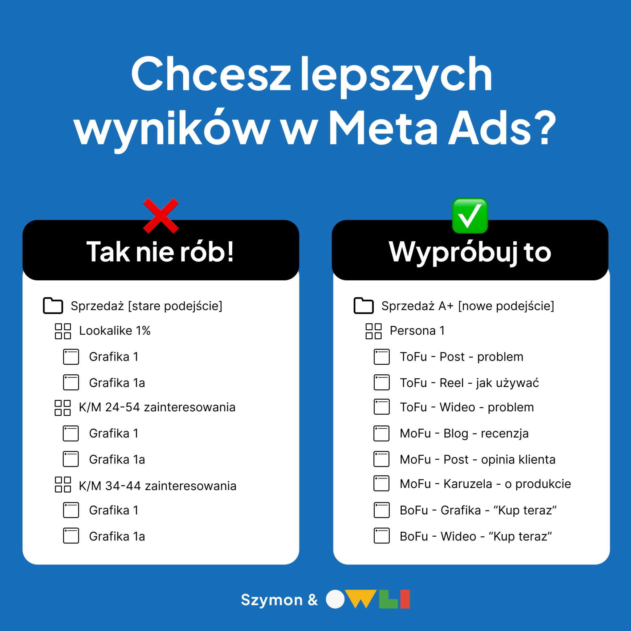 Szymon Głogowski Facebook ad