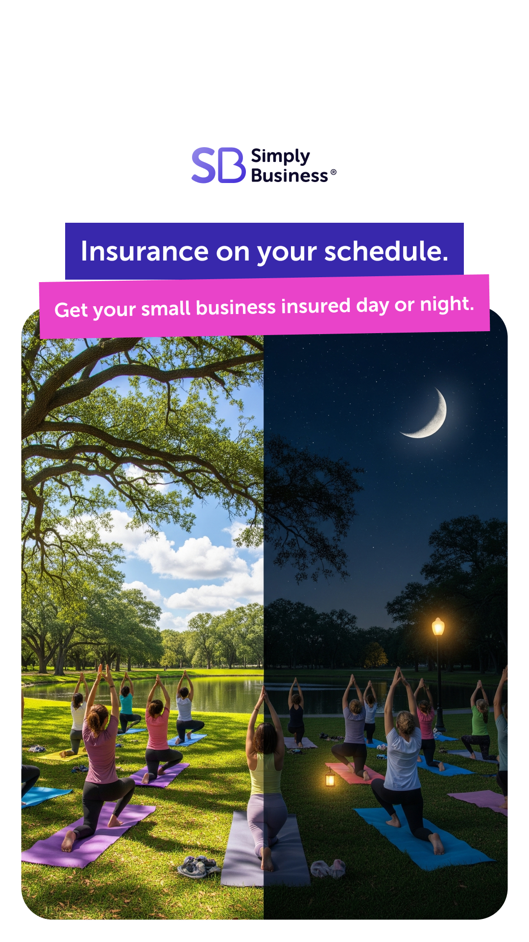 Simply Business US Facebook ad