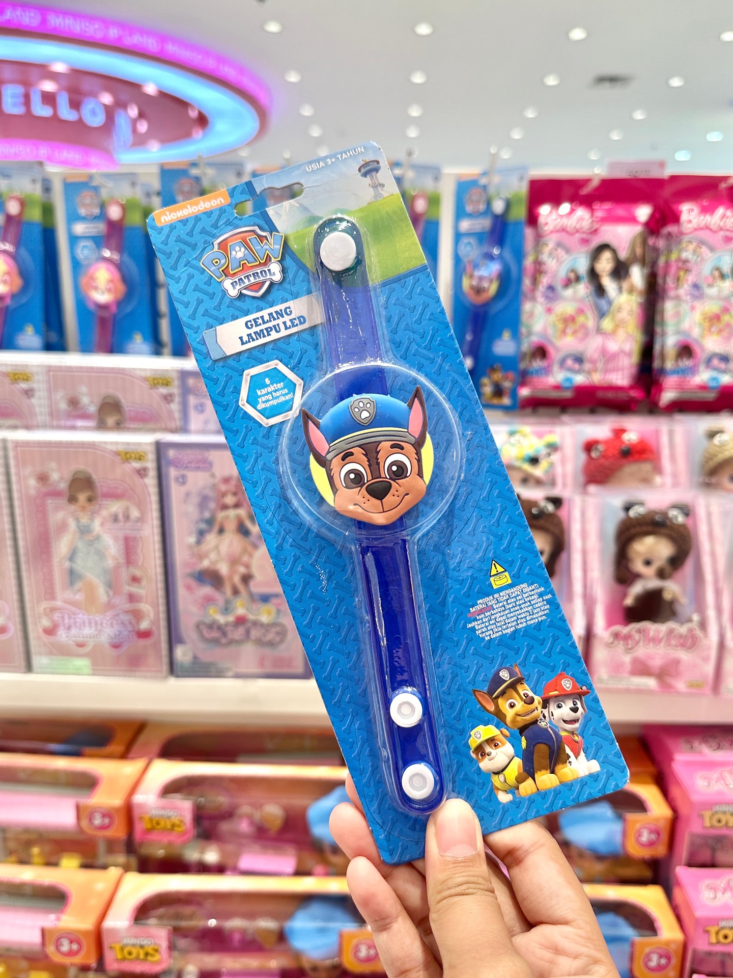 Miniso Indonesia Facebook ad: Gelang Paw Patrol!