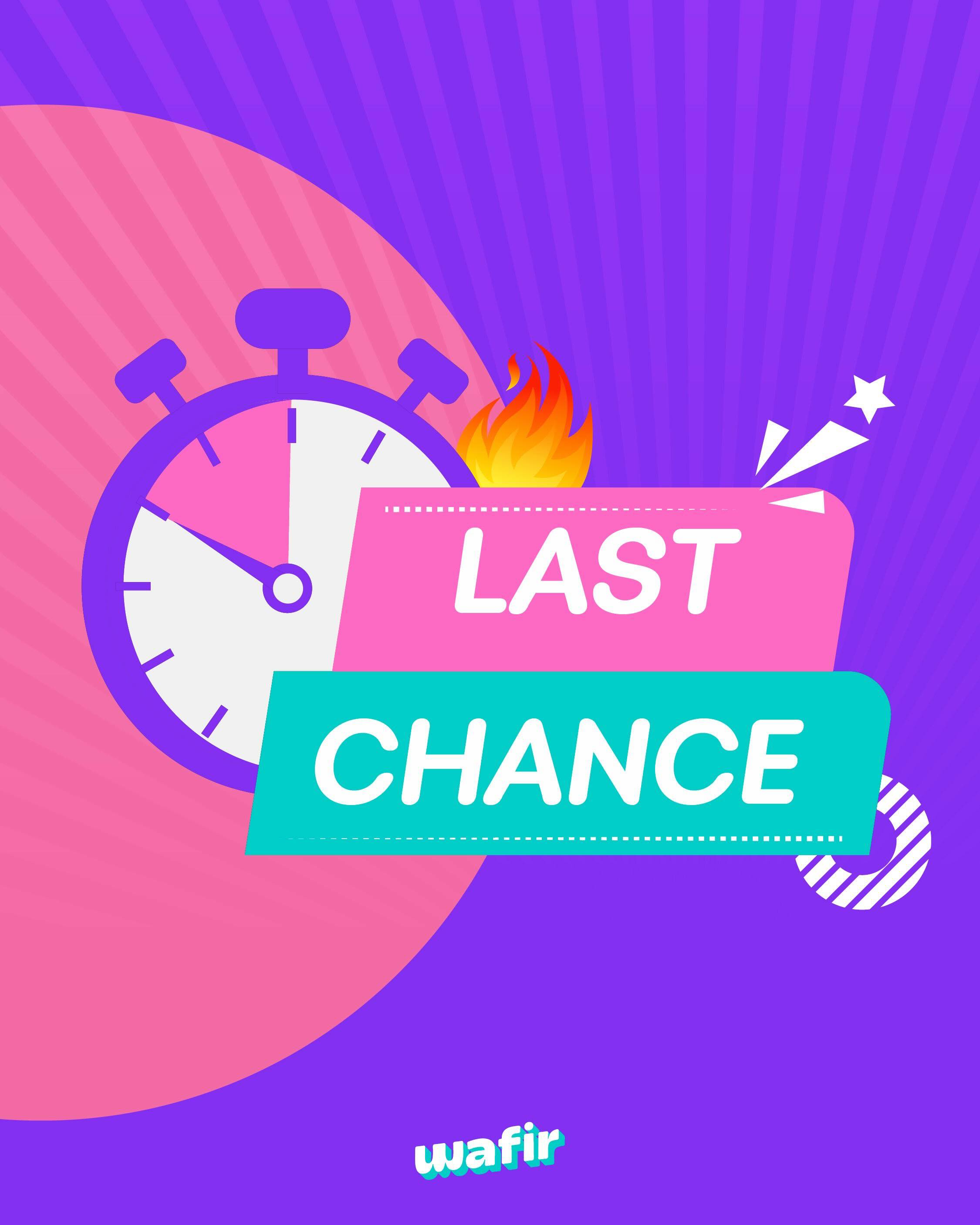 Shop Wafir Facebook ad: Last chance to save on these products