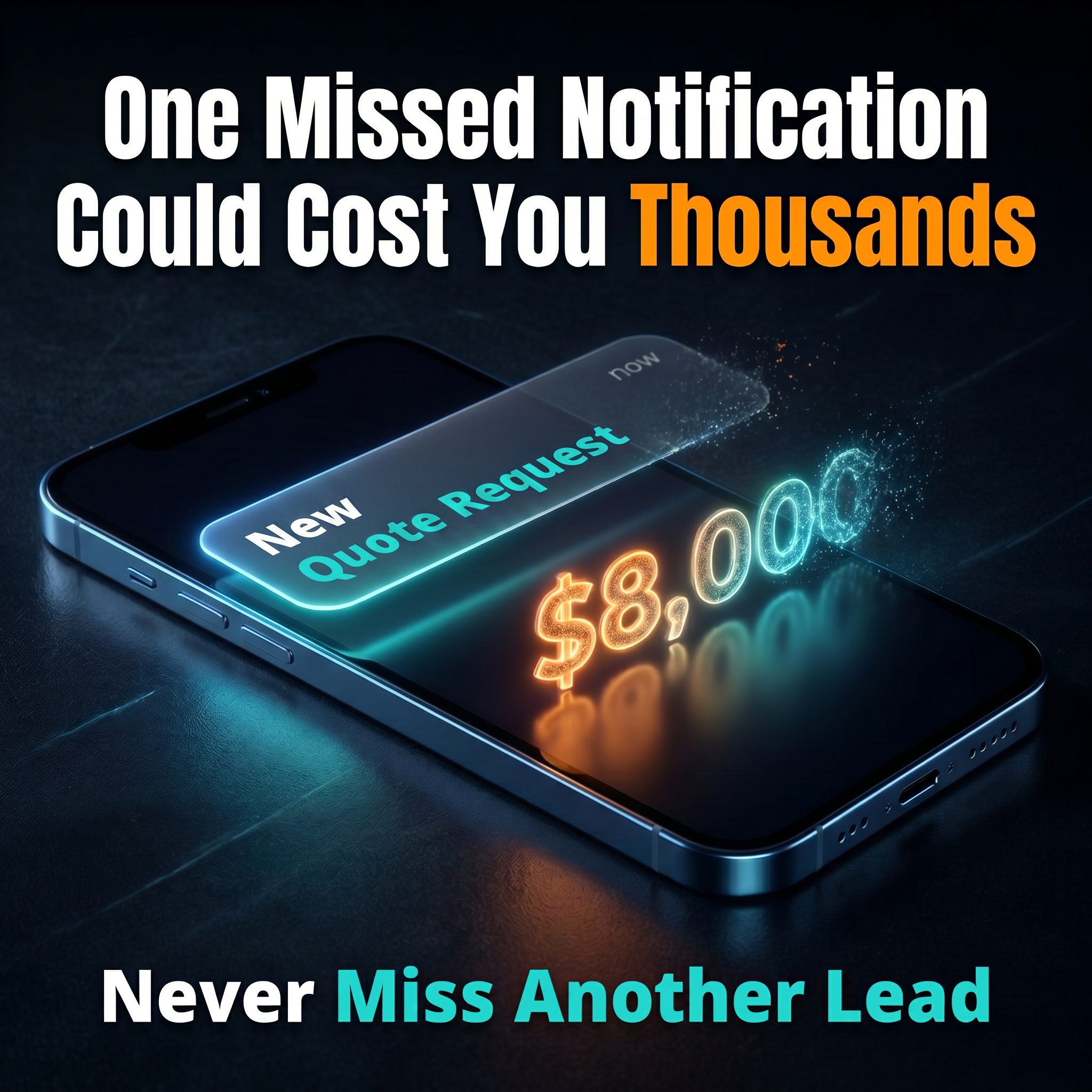 Pulse Technology Facebook ad: Every Missed Lead Is Worth Thousands