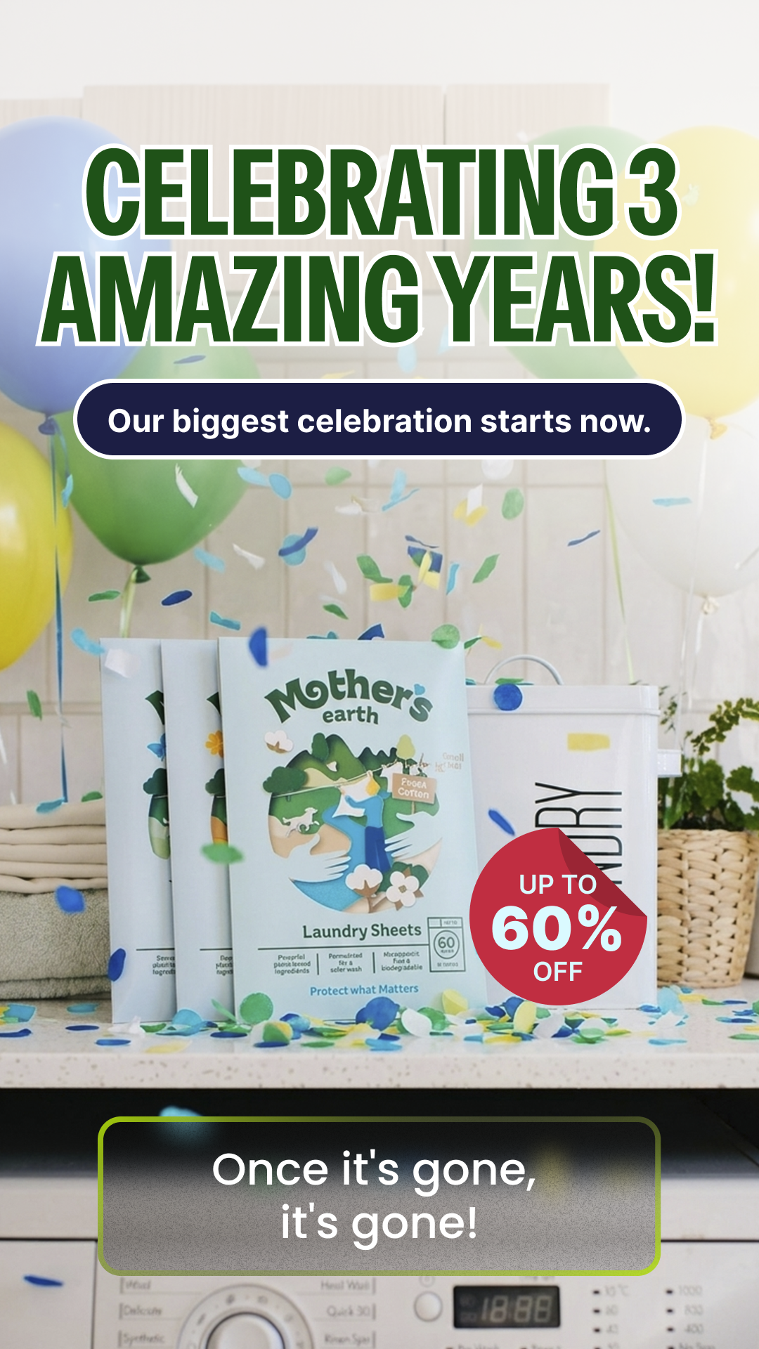 Mothers Earth Facebook ad