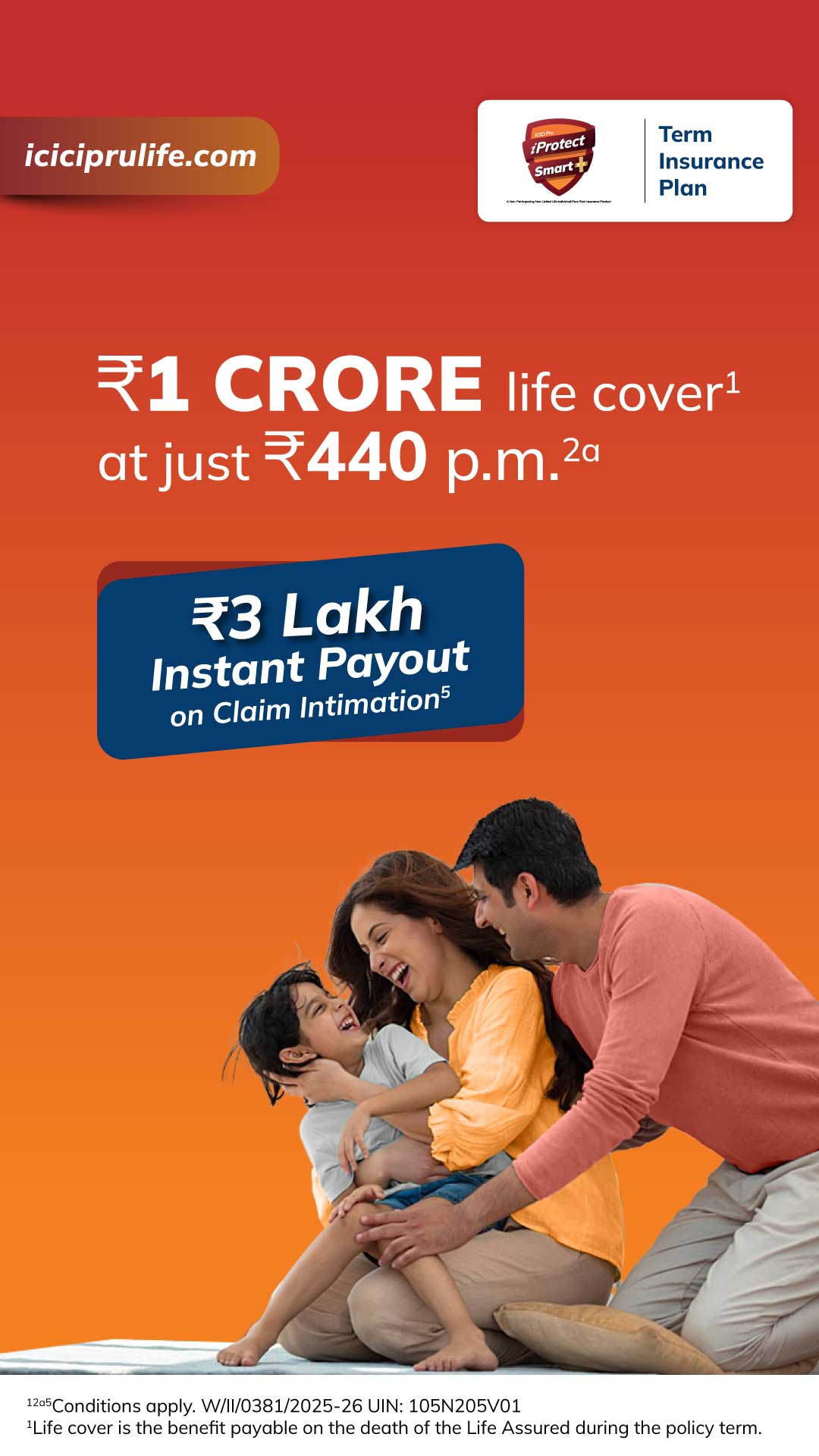 ICICI Prudential Life Insurance Facebook ad