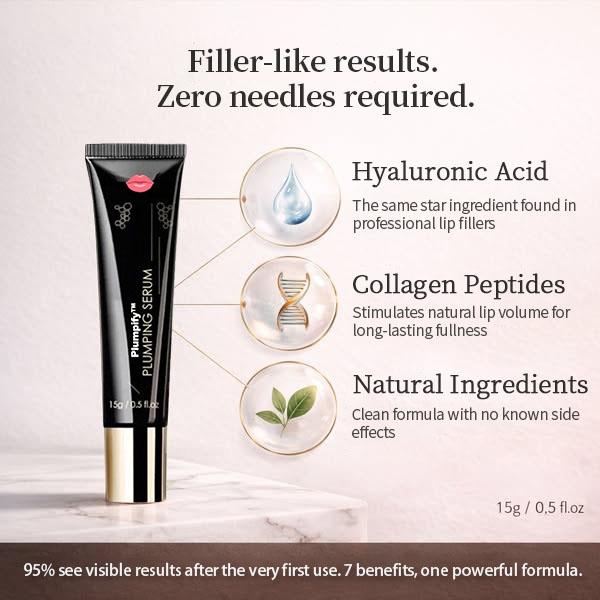 Dr. Olivia Bennett Facebook ad: Ditch the Lip Fillers: The Natural Way to Plump