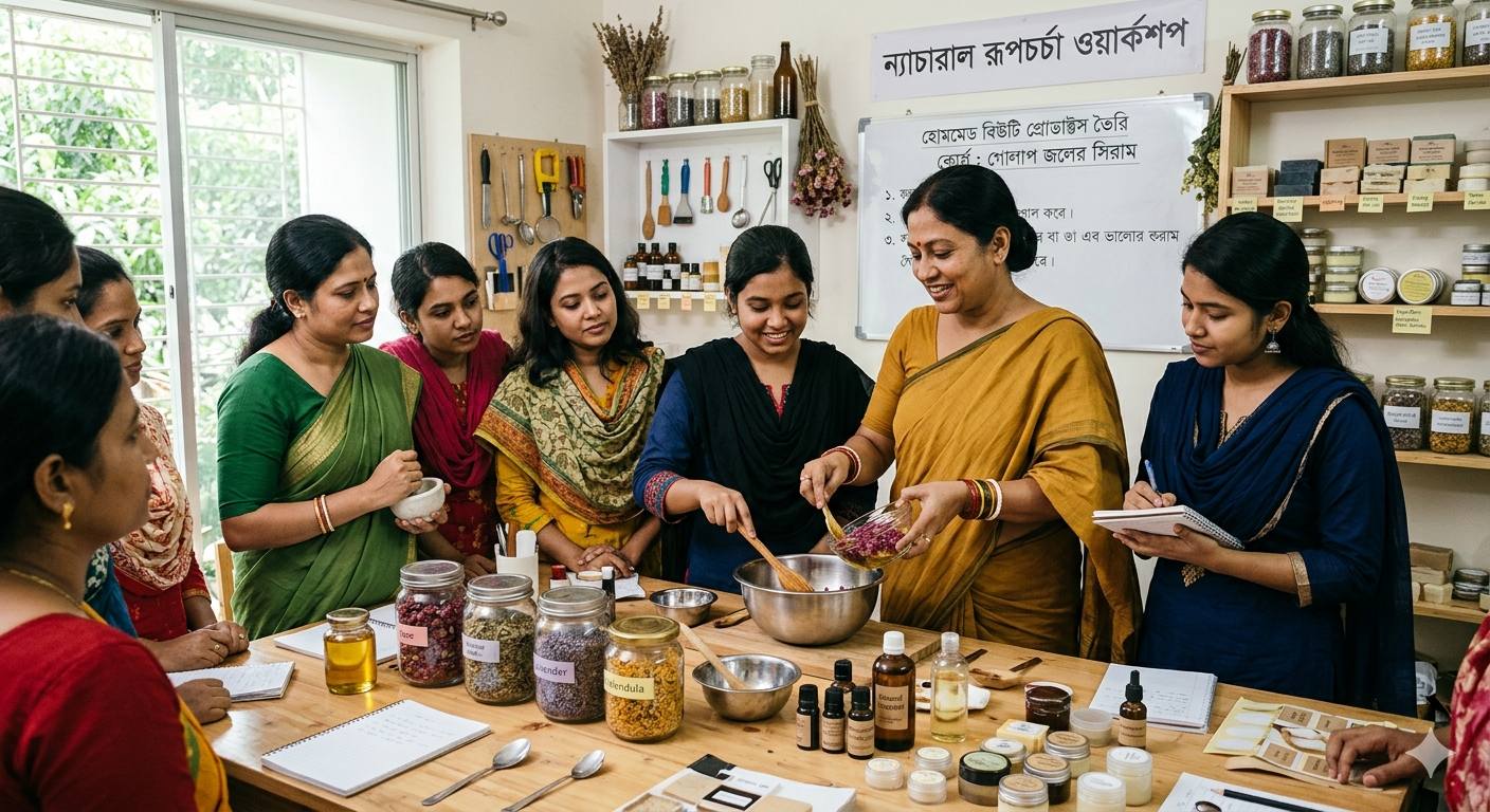 Beauty course by Dr. Sinthia Facebook ad: লাখ টাকা ইনকাম