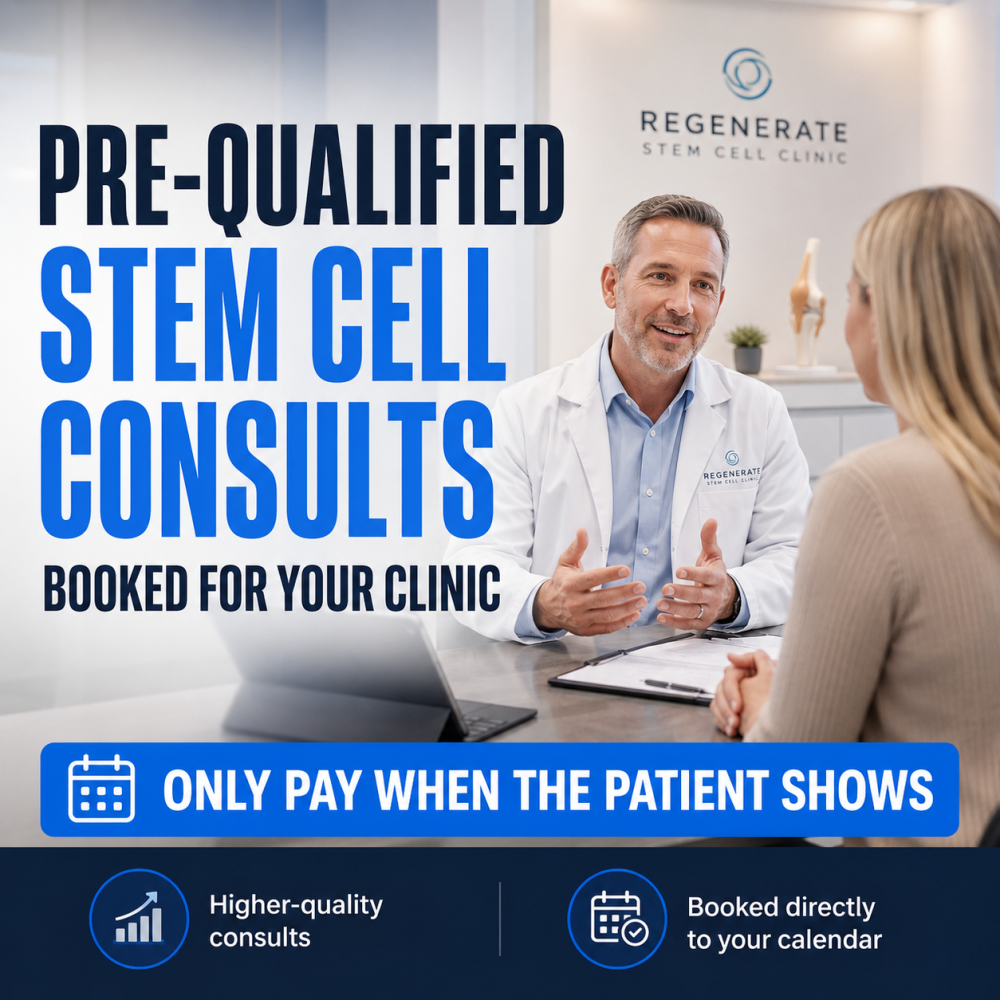 Prime Legacy Strategies Facebook ad: Only $297 when a qualified patient shows up.