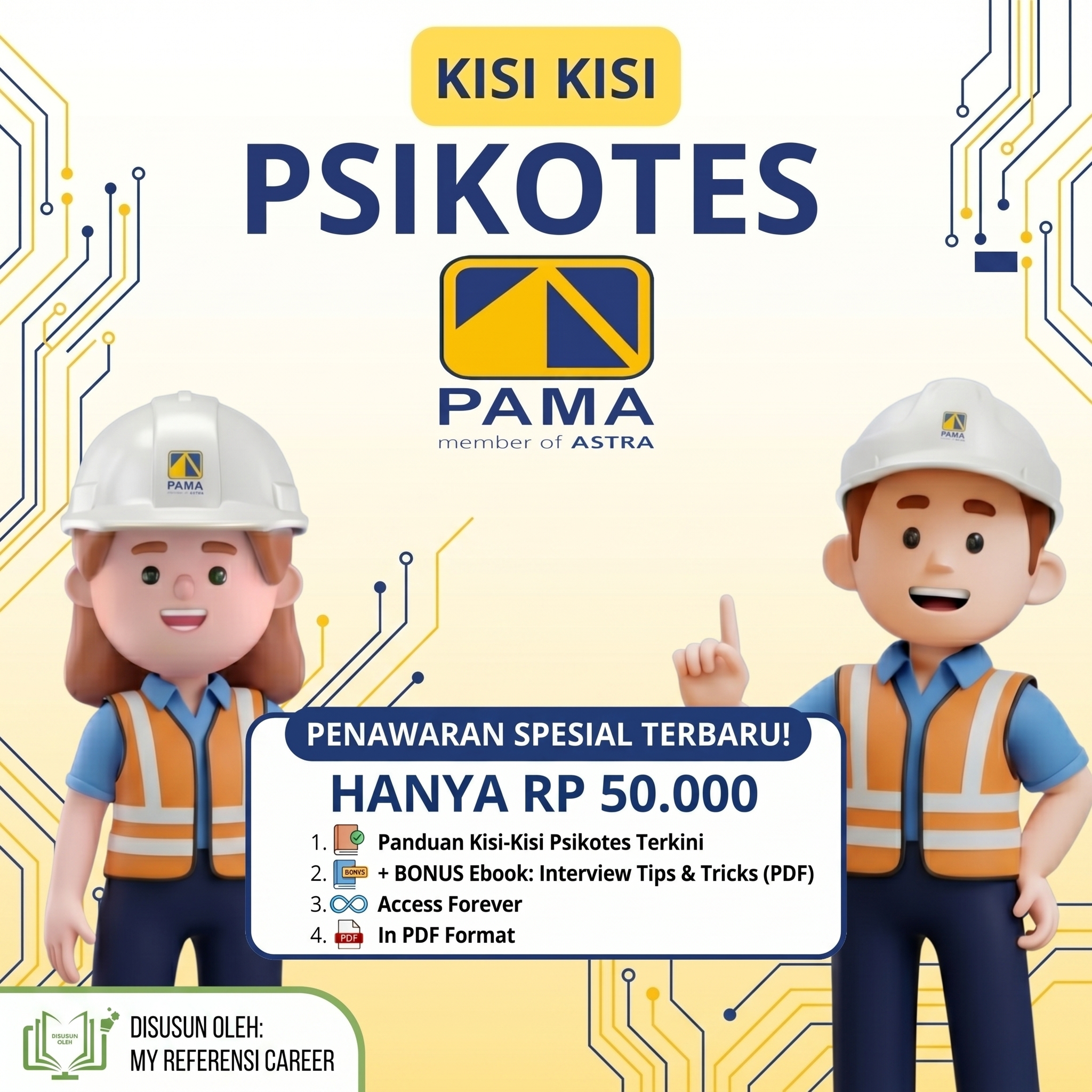 My referensi career Facebook ad: Panduan Psikotes PAMA Terbaru