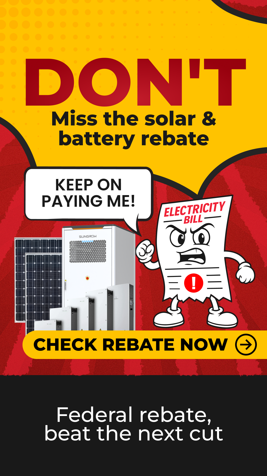 Solar Mackay Facebook ad