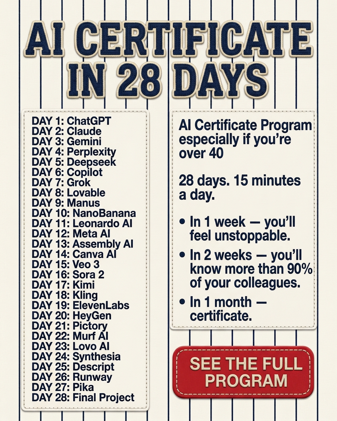 AI Simplified Facebook ad