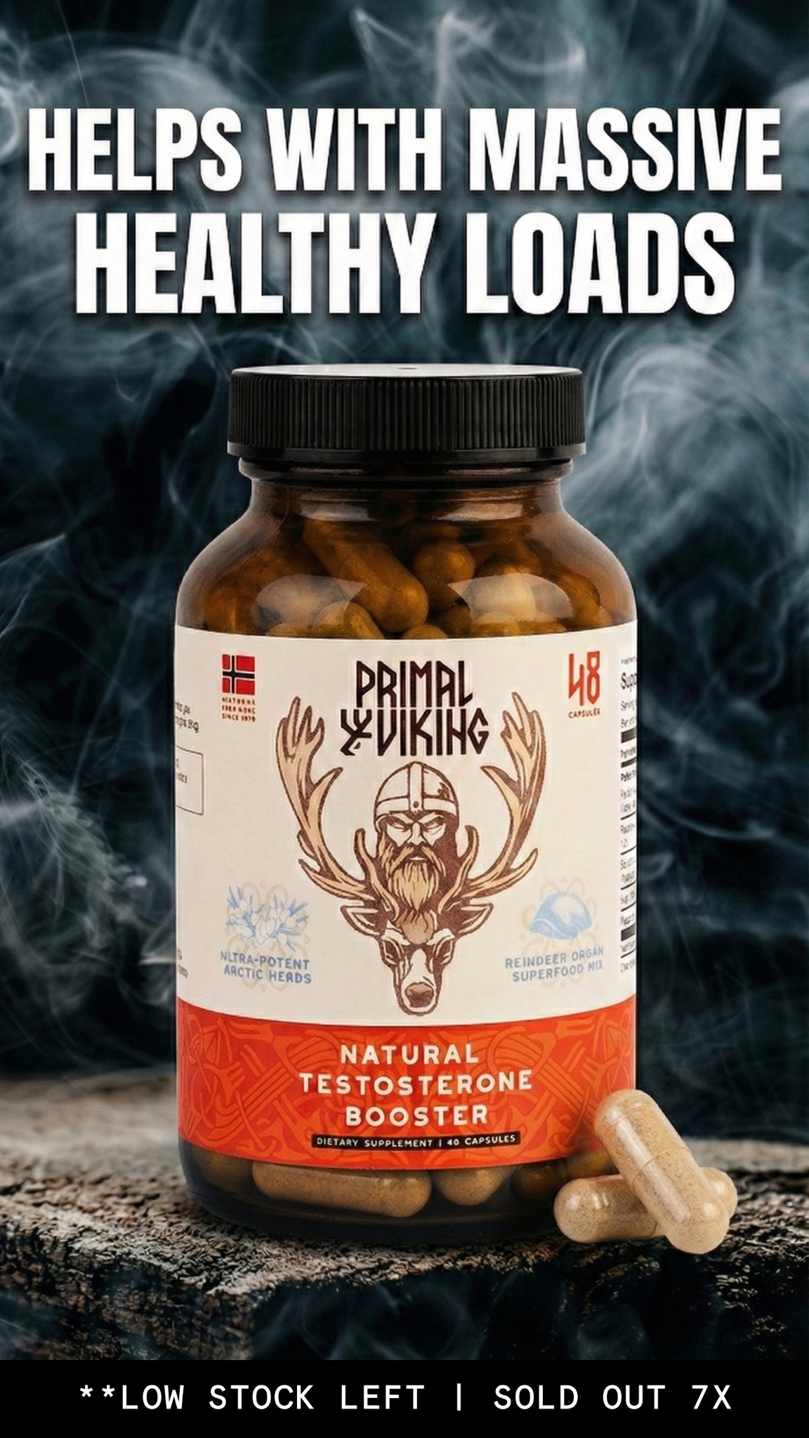 Primal Viking Facebook ad