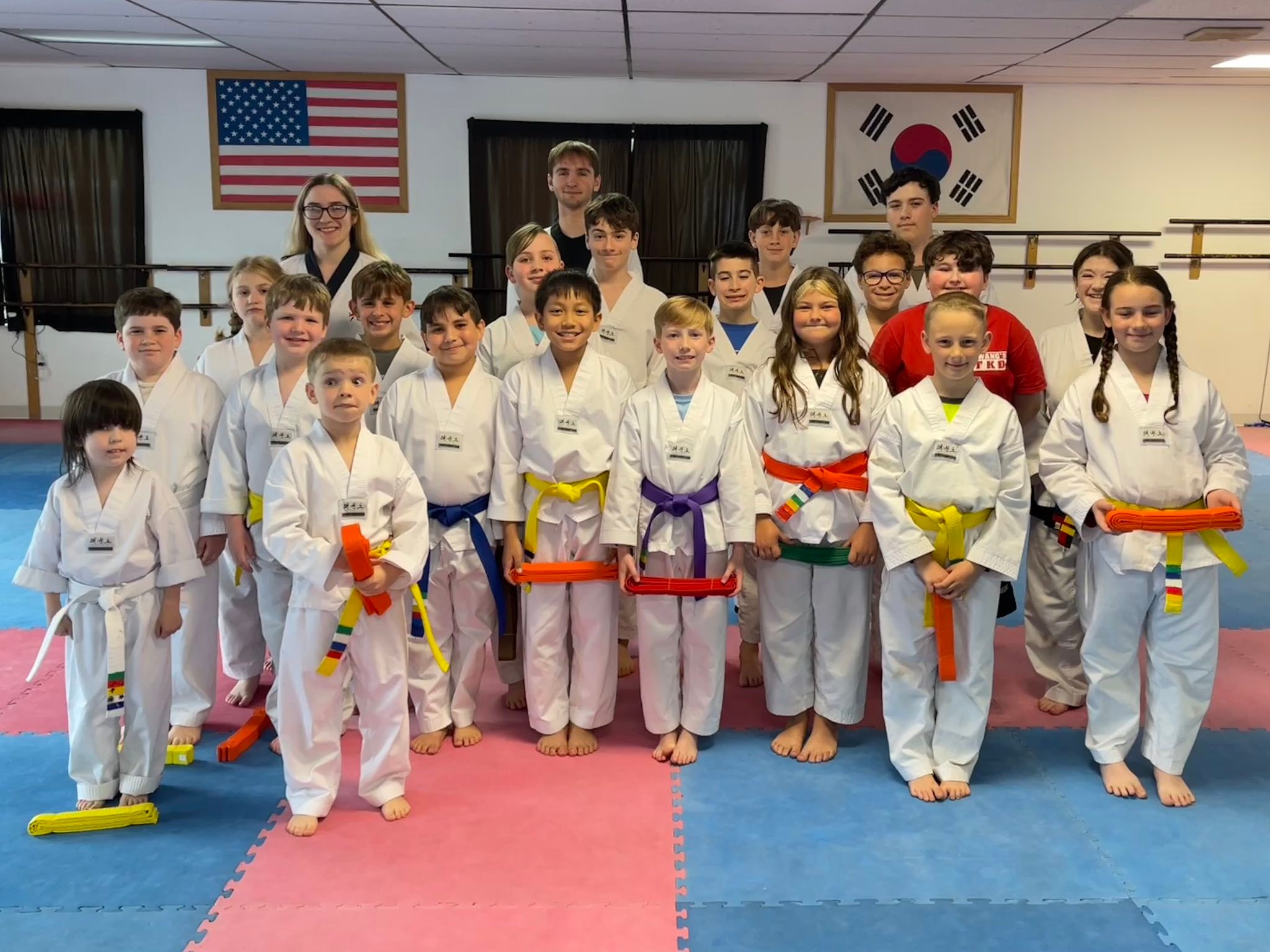 Kwang's Taekwondo Academy Facebook ad: April Testing