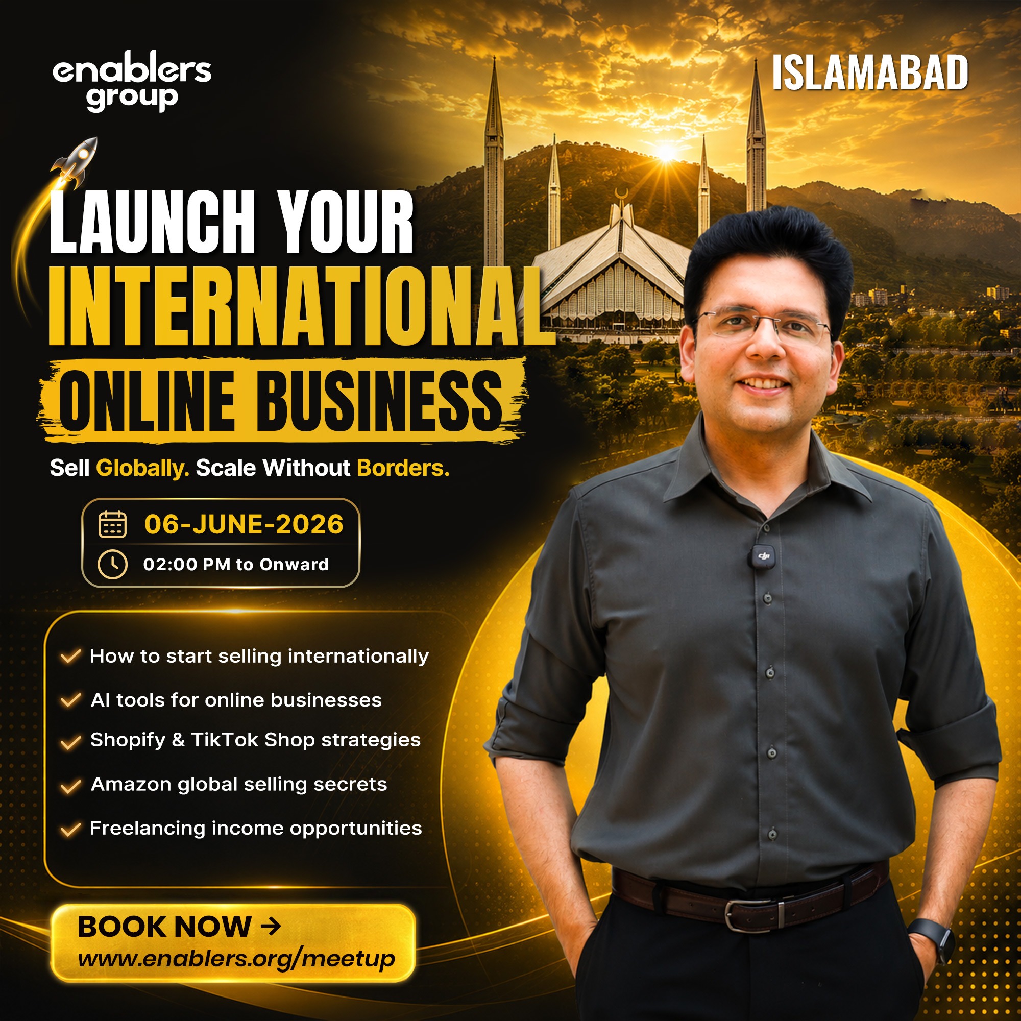 Saqib Azhar Facebook ad