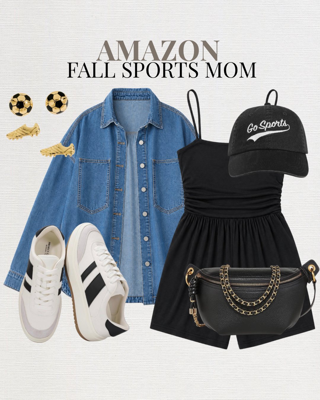 Law of Fashion Blog Facebook ad: Amazon Fall Sports Mom Outfit